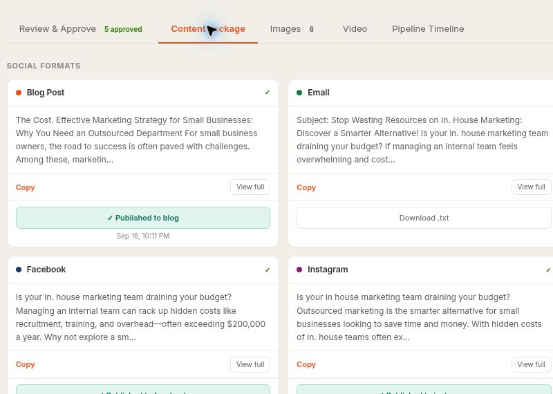 Create your first campaign in LaserPulse